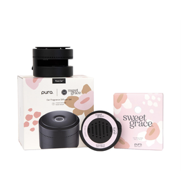 Bridgewater Candle Company PURA + Bridgewater Car Diffuser Set with Sweet Grace