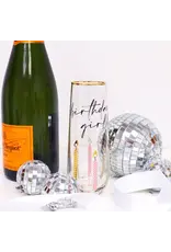 8 Oak Lane/Faire Birthday Girl Stemless Champagne Glass 8 Oak Lane/Faire Birthday Girl Stemless Champagne Glass
