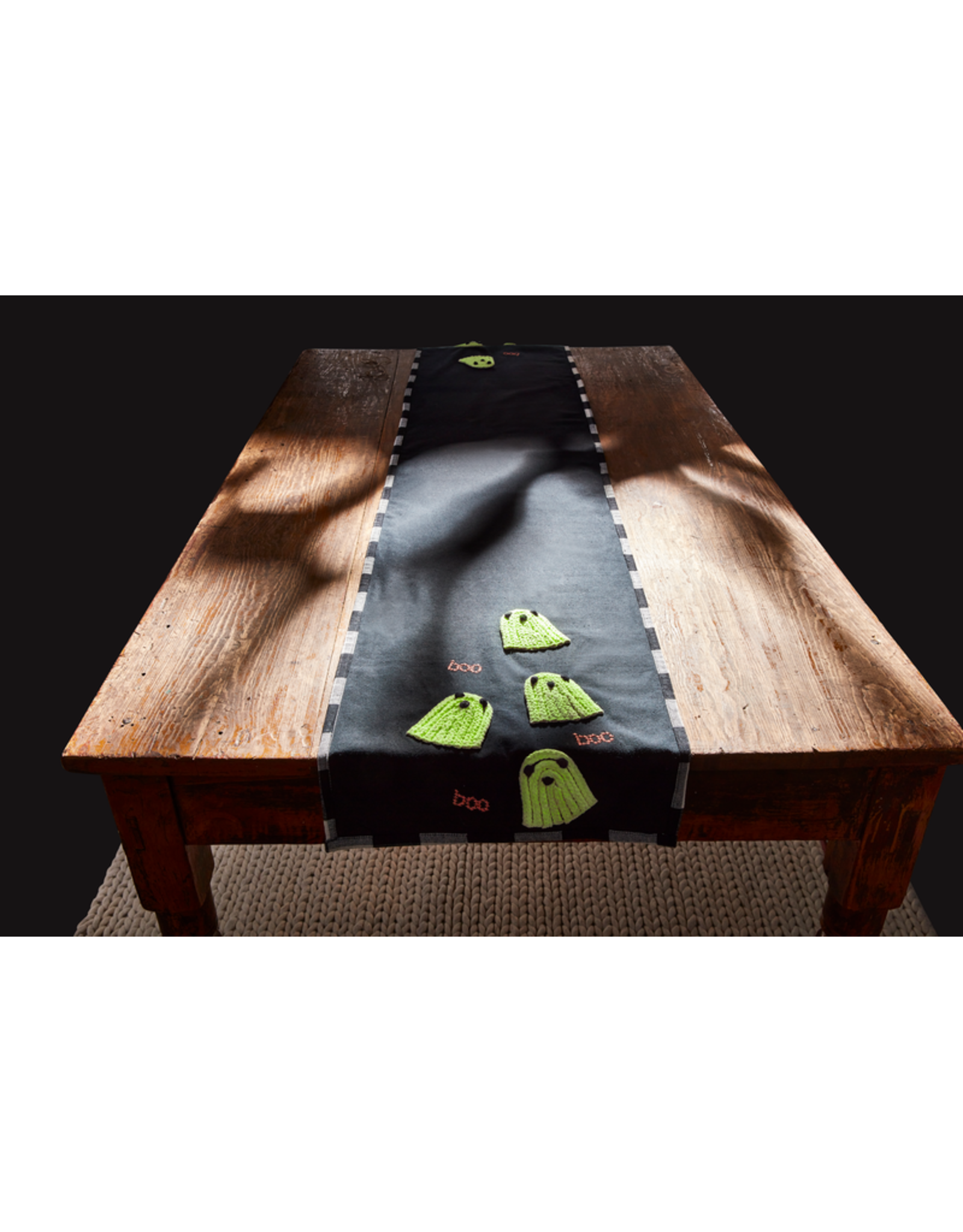 Mud Pie Ghost Glow Table Runner