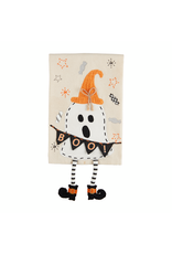 Mud Pie Ghost Dangle Leg Towel Mud Pie Ghost Dangle Leg Towel