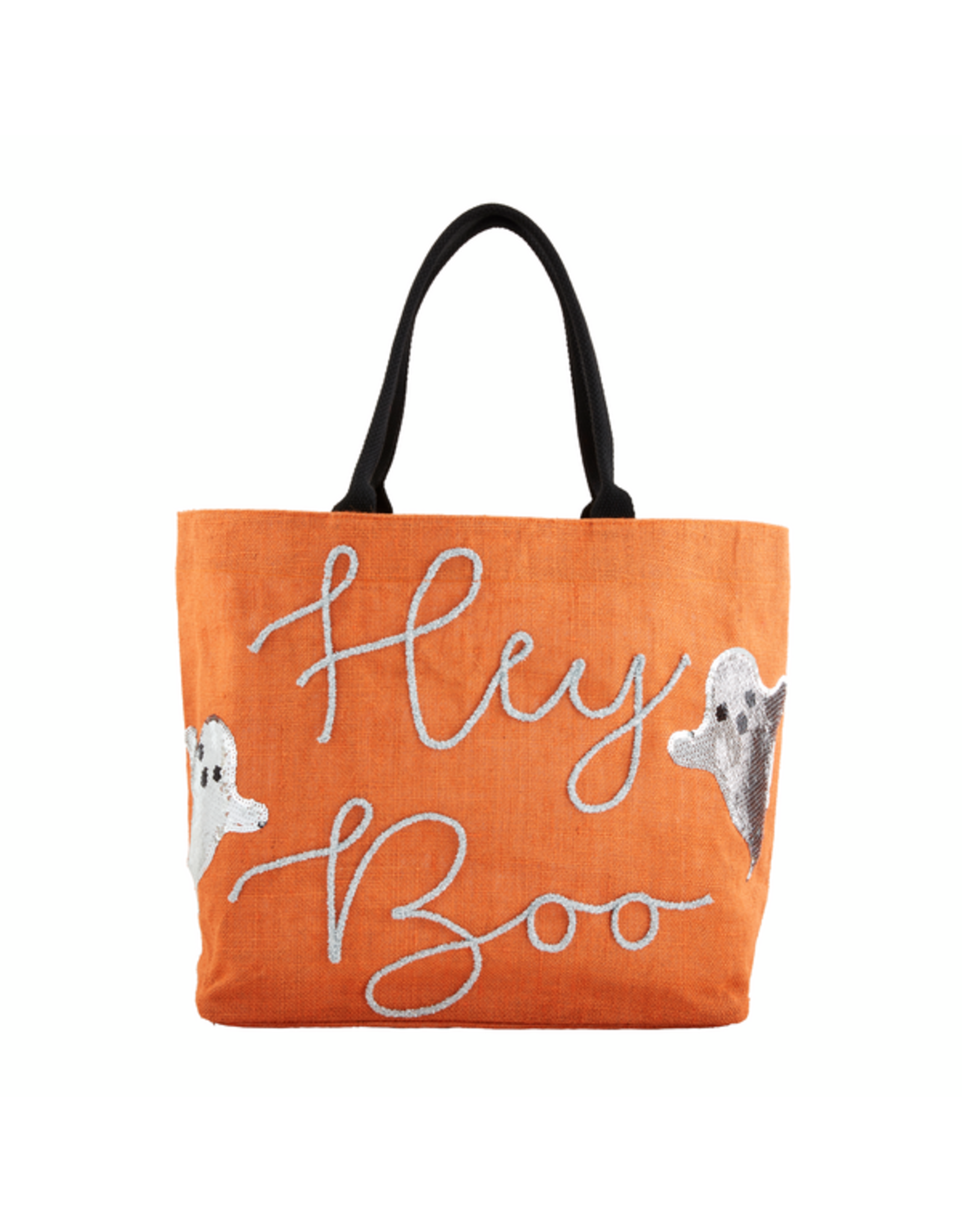 Mud Pie Hey Boo Sparkle Tote