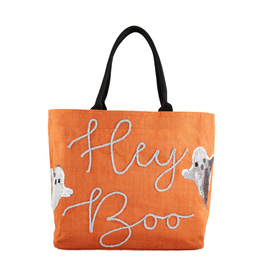 Mud Pie Hey Boo Sparkle Tote