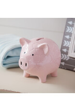 Evergreen Enterprises Classic Pink Ceramic Piggy Bank