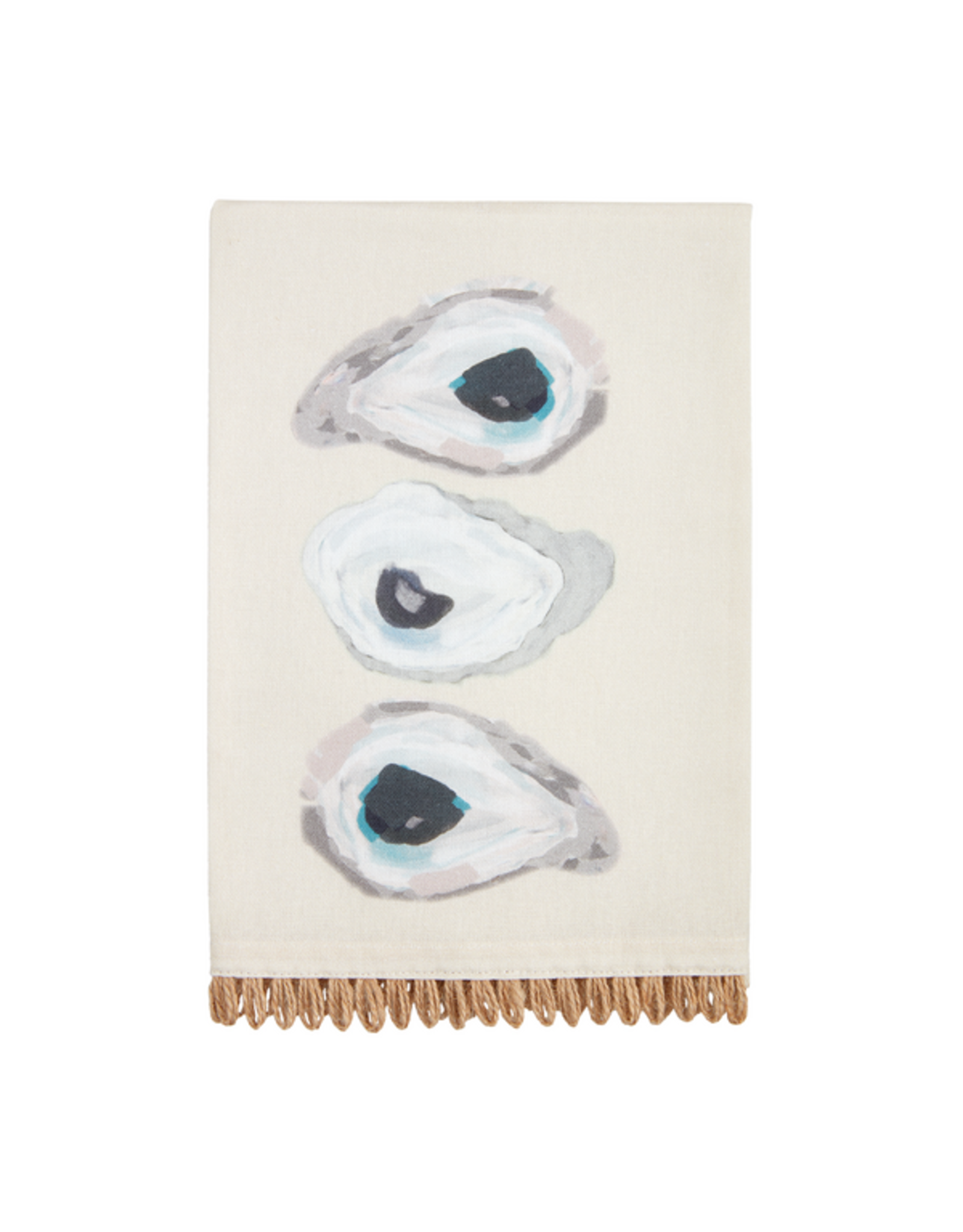 Mud Pie Triple Oyster Towel
