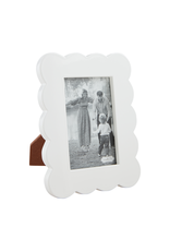 Mud Pie Small Scalloped Lacquer Frames