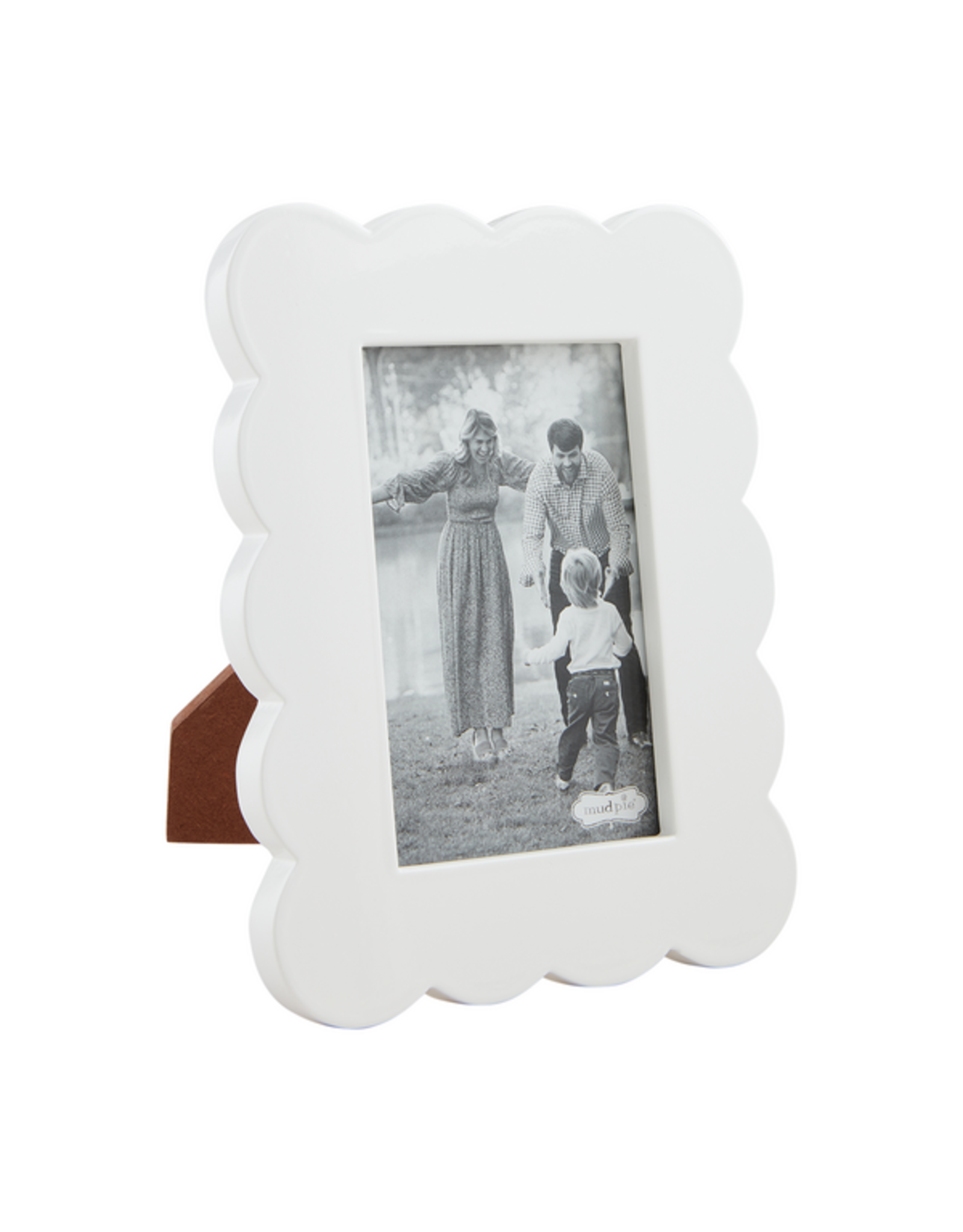 Mud Pie Small Scalloped Lacquer Frames