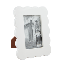 Mud Pie Small Scalloped Lacquer Frames