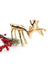 8 Oak Lane/Faire Gold Decorative Reindeer - Small