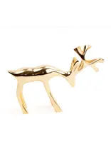 8 Oak Lane/Faire Gold Decorative Reindeer - Small