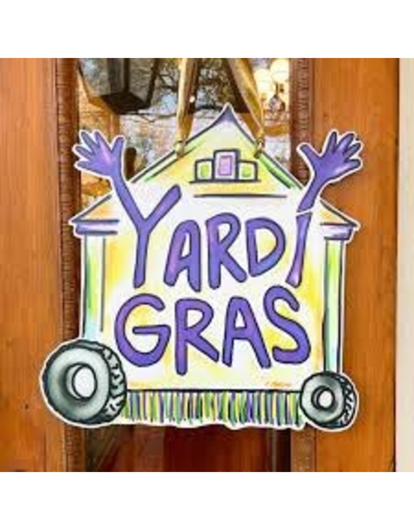 Home Malone Yardi Gras Door Hanger
