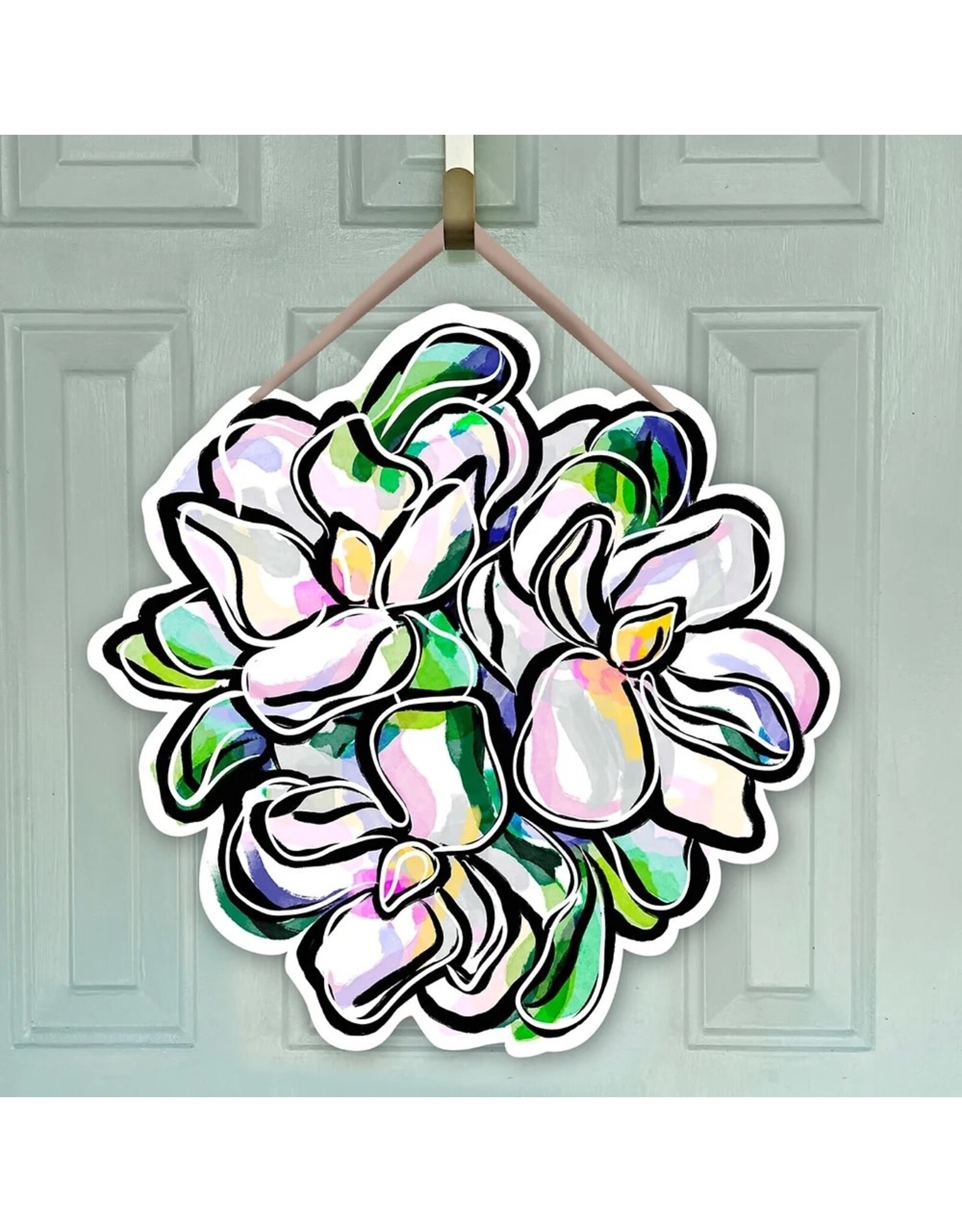 Art By Allie Magnolia Door Hanger