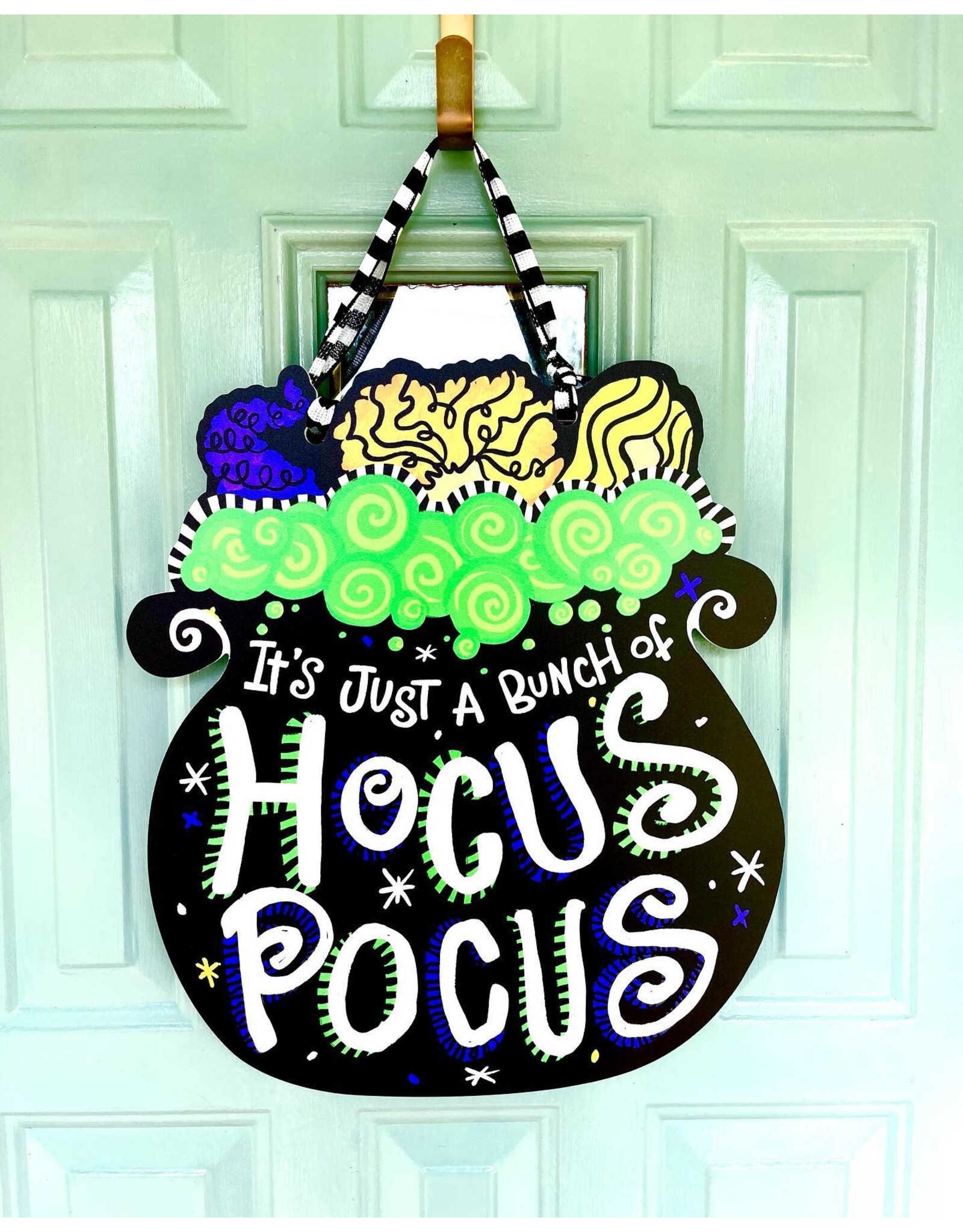 Art By Allie Hocus Pocus Door Hanger