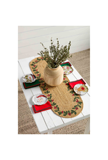 Mud Pie Holly Jute Mat