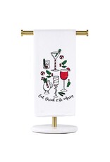 The Royal Standard Eat Drink & Be Merry Hand Towel