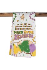 The Parish Line Kitchen Towel – If You See Me Eating King Cake