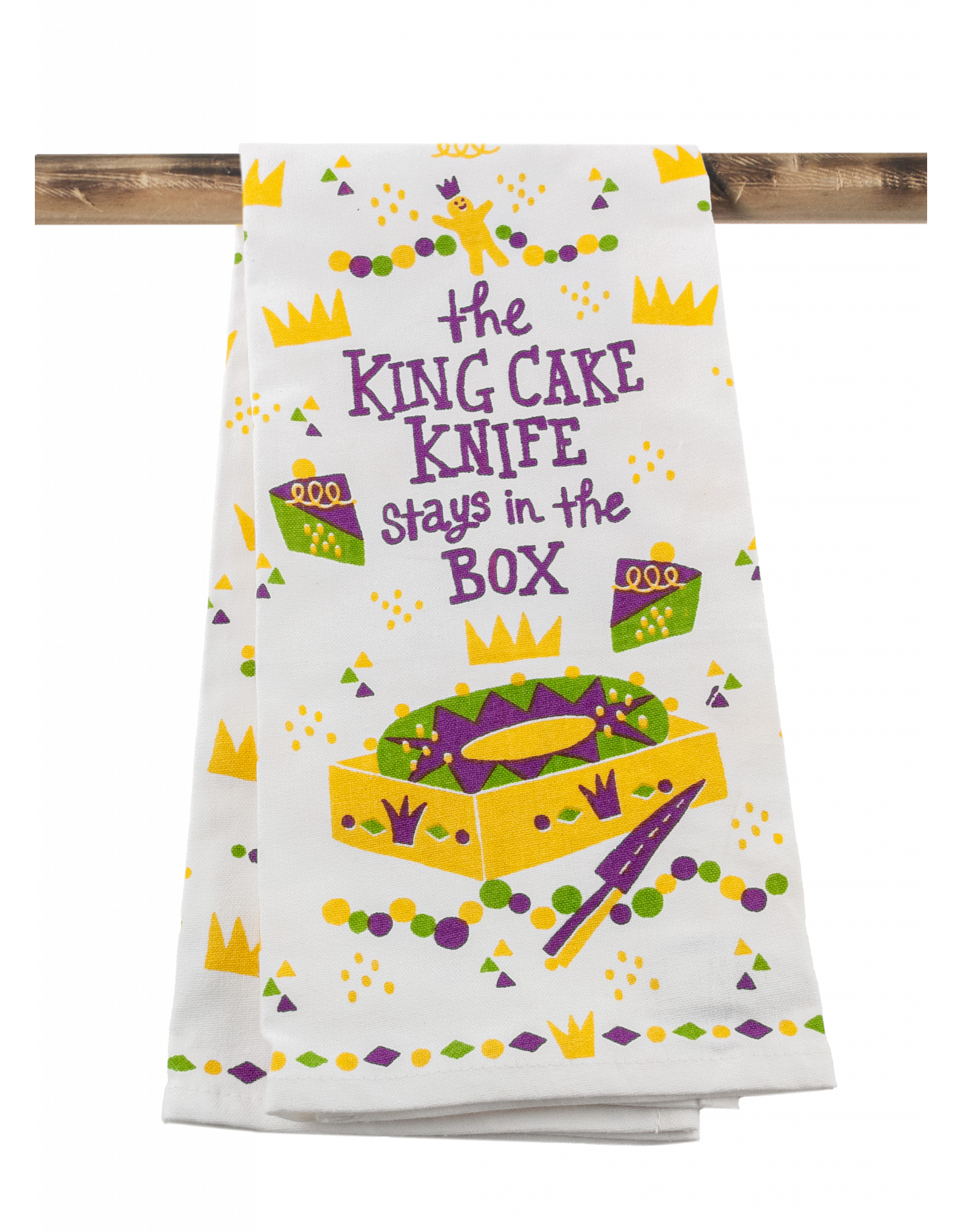 The Parish Line Kitchen Towel – The King Cake Knife