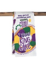 The Parish Line Kitchen Towel – Roses are Red King Cake