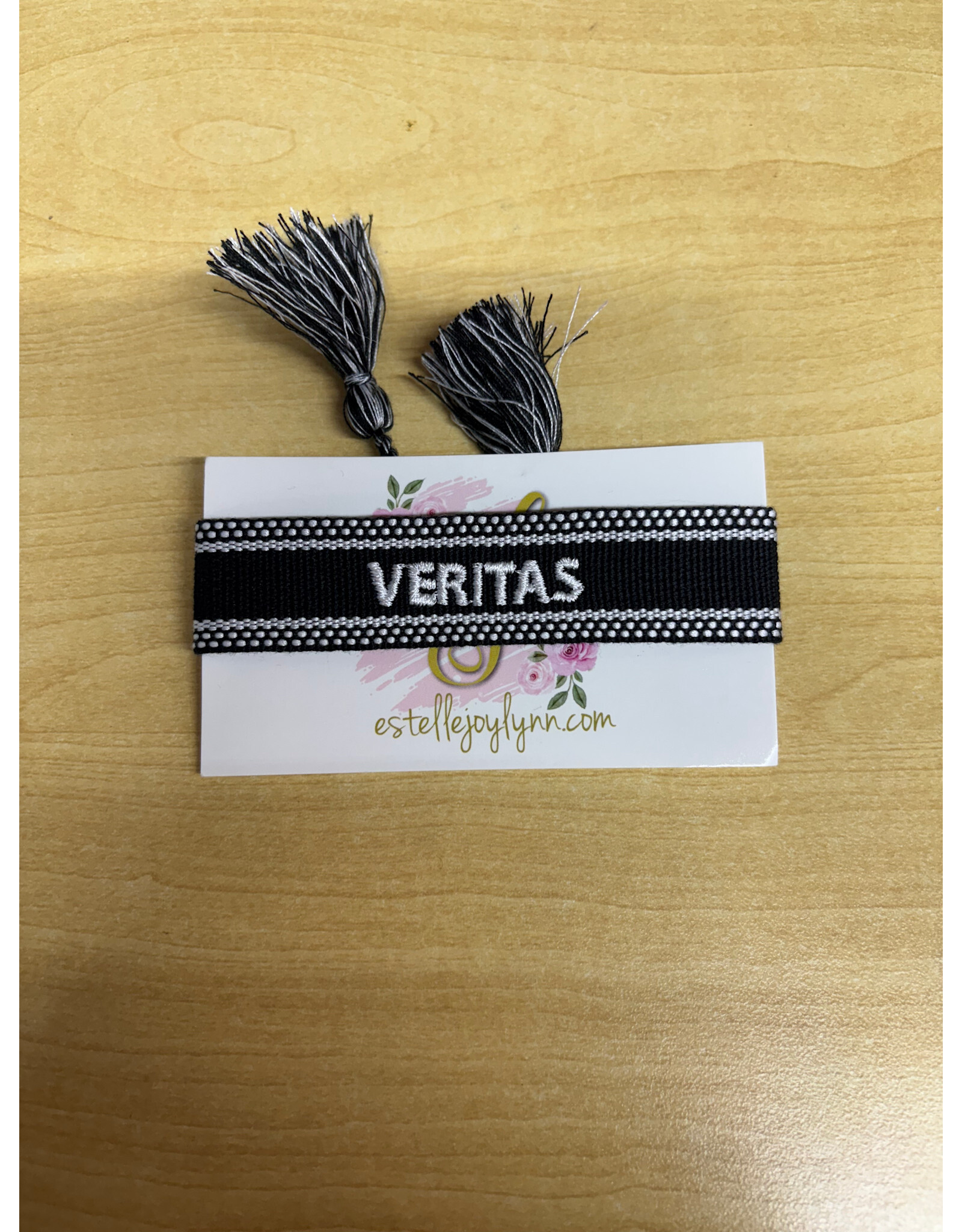 EstelleJoyLynn LLC/Faire Dominican High School Tassel Bracelet