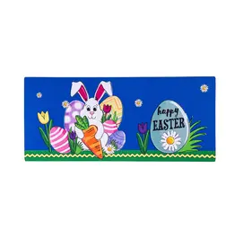 Evergreen Enterprises Happy Easter Bunny and Carrot Sassafras Switch Mat