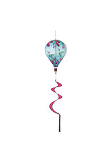 Evergreen Enterprises Hummingbird Feeding Animated Burlap Balloon Spinner