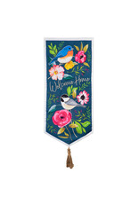 Evergreen Enterprises Welcome Home Songbirds Everlasting Impression Textile Décor Evergreen Enterprises Welcome Home Songbirds Everlasting Impression Textile Décor