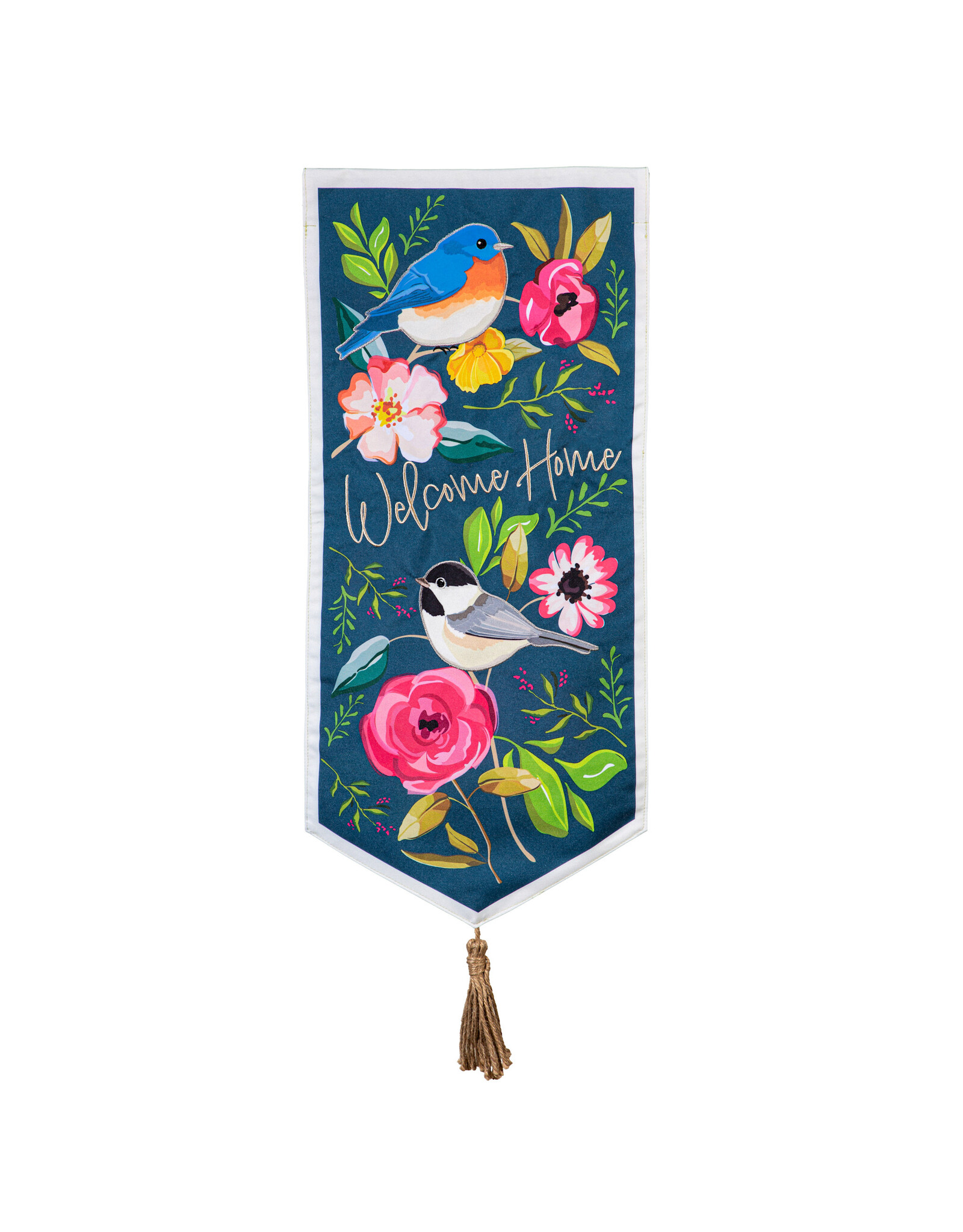 Evergreen Enterprises Welcome Home Songbirds Everlasting Impression Textile Décor