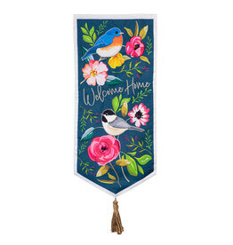 Evergreen Enterprises Welcome Home Songbirds Everlasting Impression Textile Décor