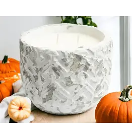 Southern Lights Candle Spanish Moss Rustic Concrete Candle