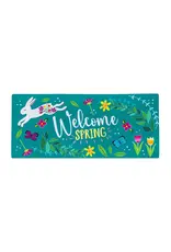 Evergreen Enterprises Welcome Spring Bunny Sassafras Switch Mat