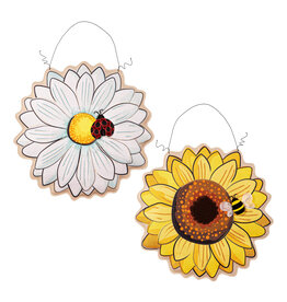 Evergreen Enterprises Daisy/Sunflower Double Sided Estate Door Décor