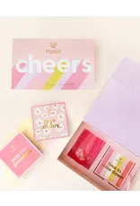 MUSEE BATH Cheers Wine Glass & Salt Box MUSEE BATH Cheers Wine Glass & Salt Box