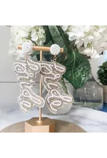 Brookhaven Baubles/Faire Bride Wedding Beaded Southern Statement Earrings