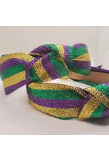 Maggie G/Faire Mardi Gras Knot Headband
