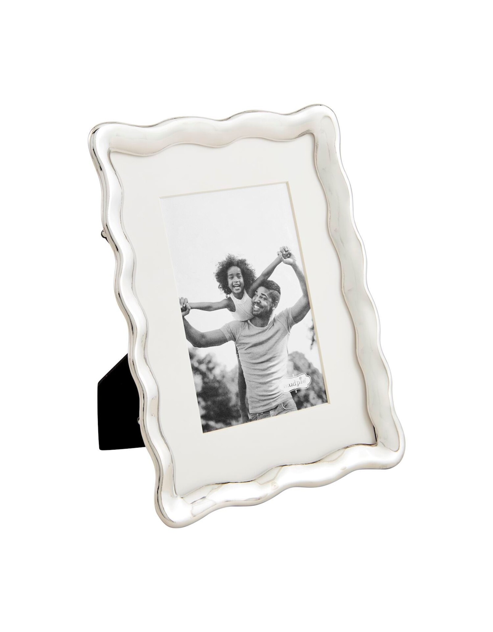 Mud Pie Small Wavy Metal Frame