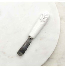 The Royal Standard Fleur de Lis Spreader White