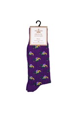 The Royal Standard Mens Mardi Gras Jester Socks