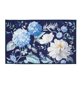 Evergreen Enterprises Spring Morning Blooms Washable Indoor/Outdoor Mat