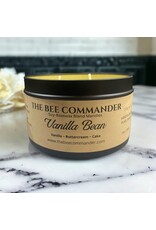 The Bee Commander Vanilla Bean Bee/Soy Candle 11oz The Bee Commander Vanilla Bean Bee/Soy Candle 11oz