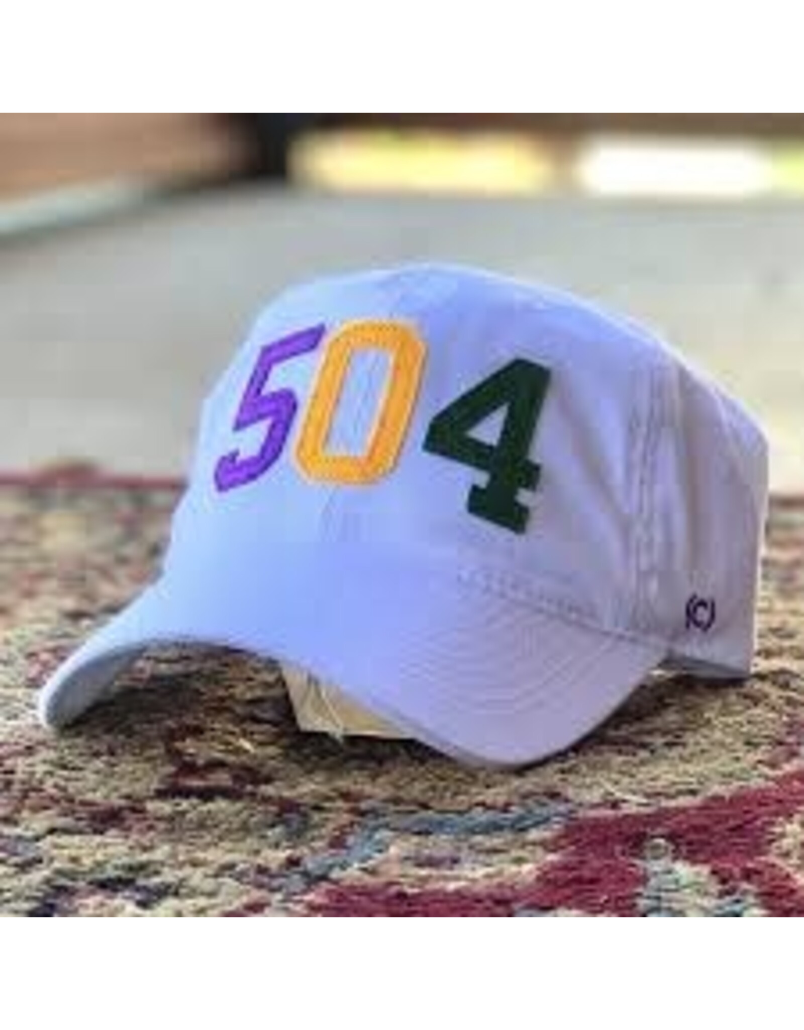 Codeword 504 - NOLA (Mardi Gras) Baseball Hat