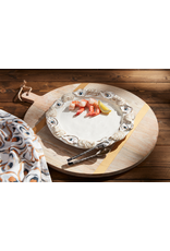 Mud Pie Oyster Round Platter Set Mud Pie Oyster Round Platter Set