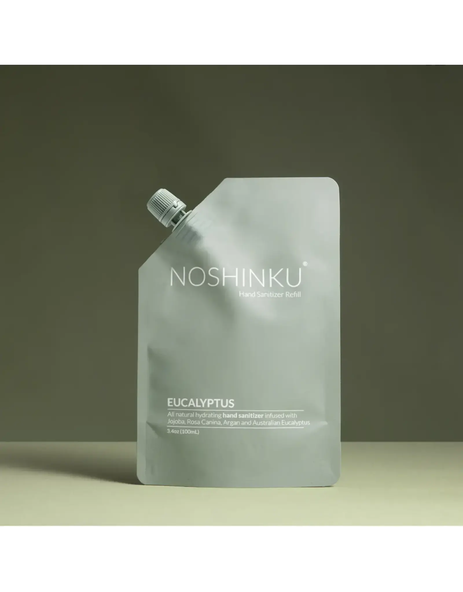Noshinku/Faire Eucalyptus-Rosemary Nourishing Sanitizer Mini Refill Pouch