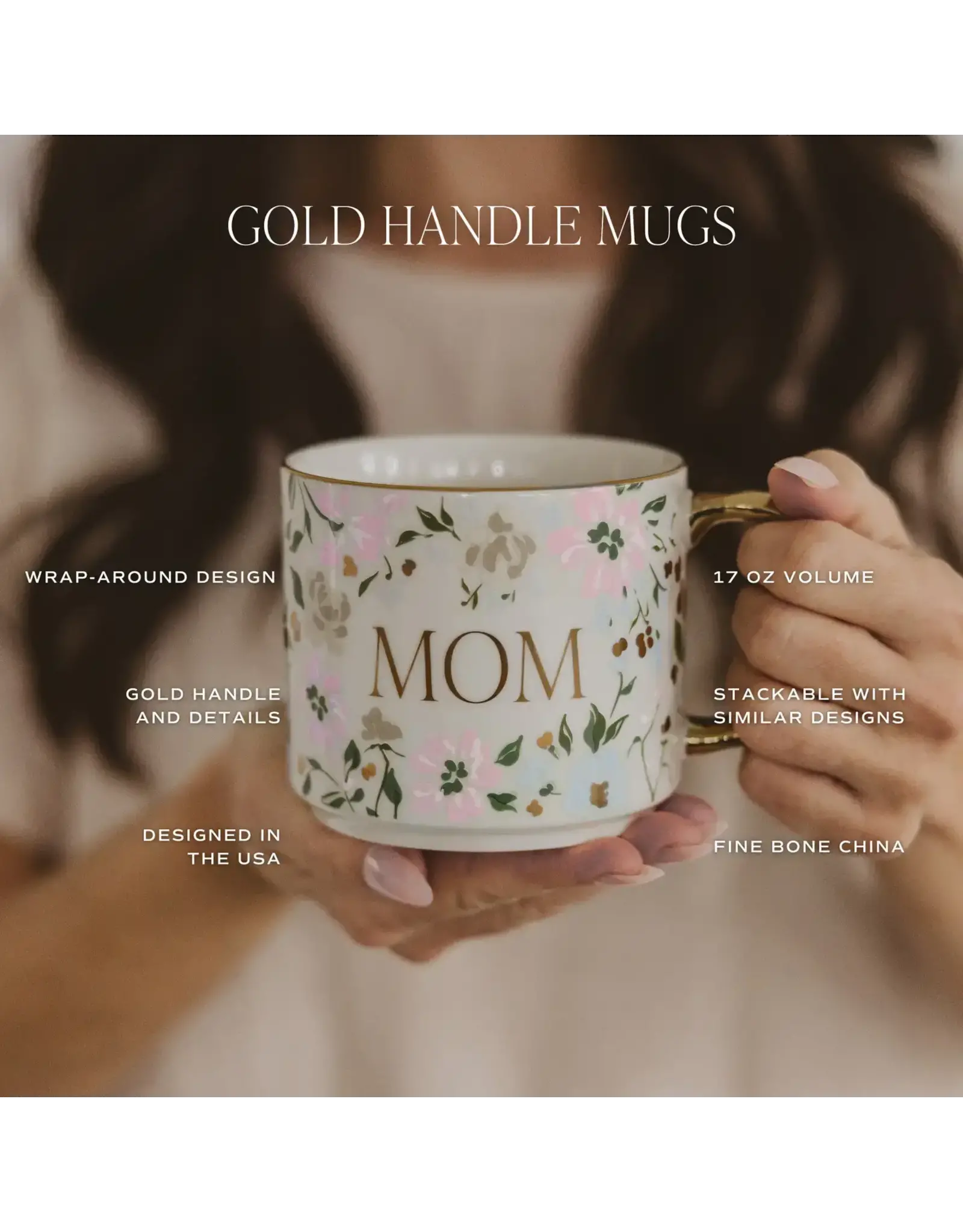 Sweet Water Decor Floral Mom Coffee Mug