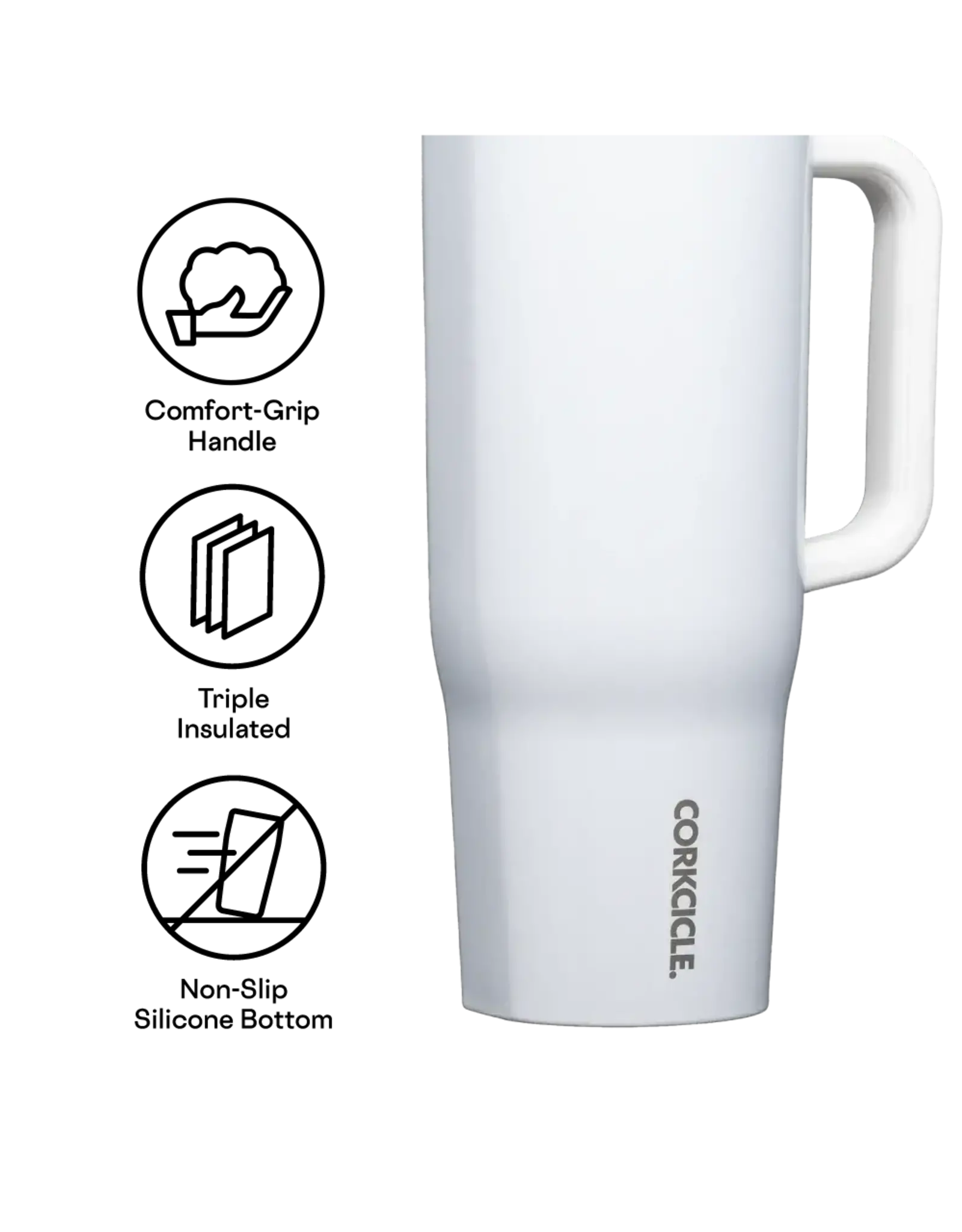 Corkcicle Cruiser - 40oz Flint