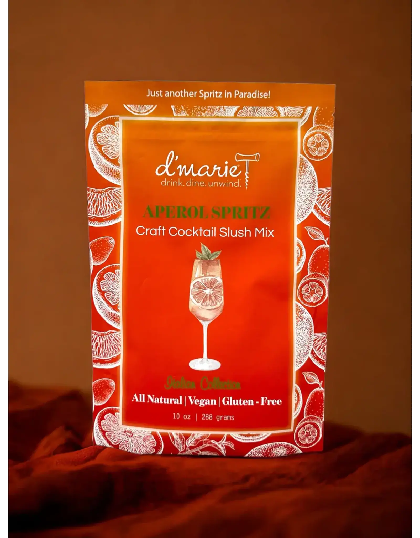 d'Marie/Portico Collection Aperol Spritz Cocktail Slush Mix