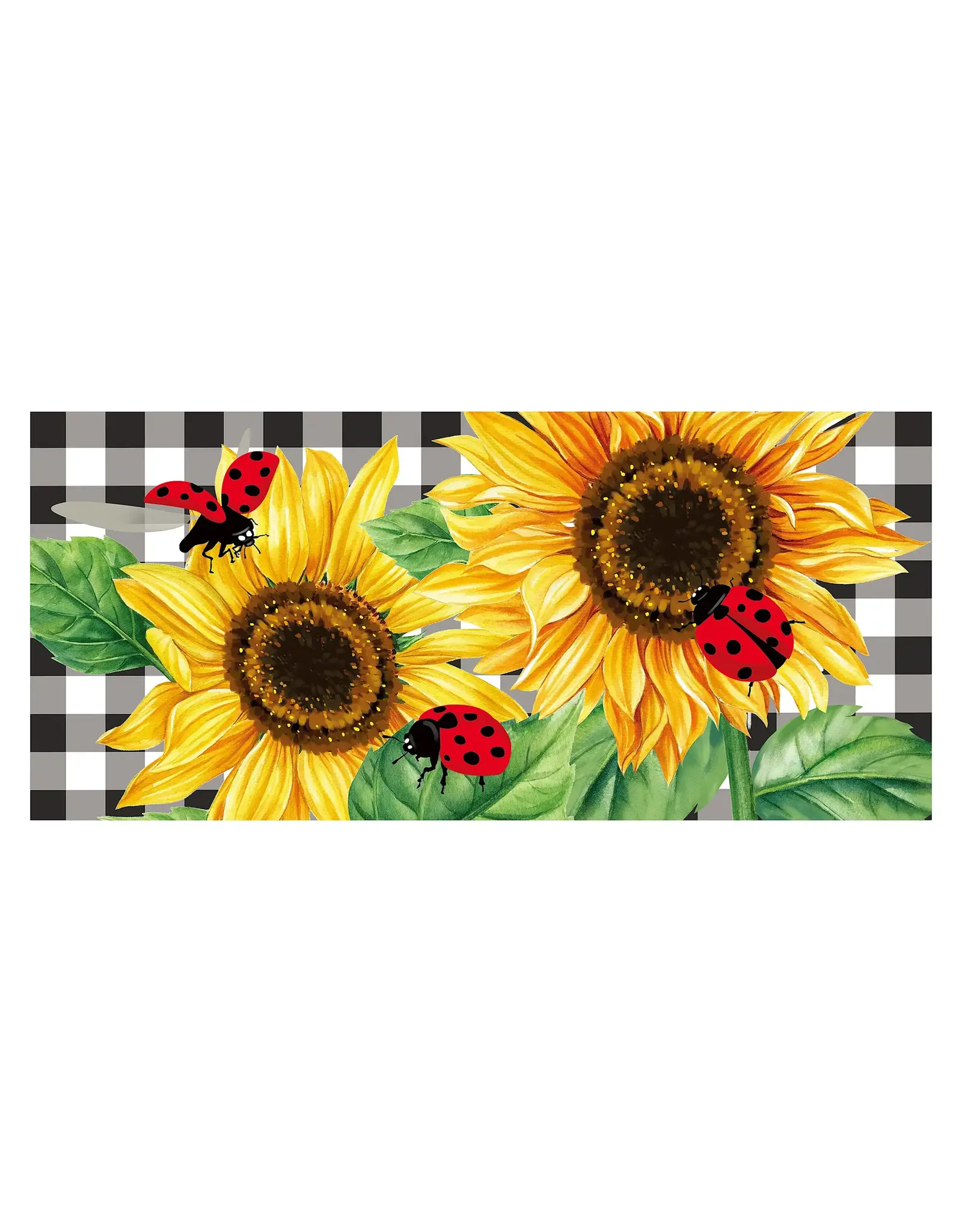 Evergreen Enterprises Sunflower Ladybugs Sassafras Switch Mat