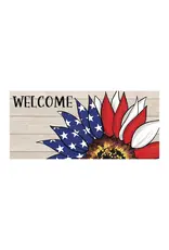Evergreen Enterprises Patriotic Sunflower Sassafras Switch Mat Evergreen Enterprises Patriotic Sunflower Sassafras Switch Mat