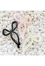 Ellison & Young/Faire Annie Bow Hair Claw Clip - Pink