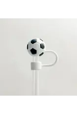 Harris Girls & Co. Straw Cover "Soccer"