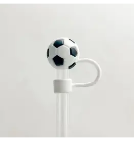 Harris Girls & Co. Straw Cover "Soccer"