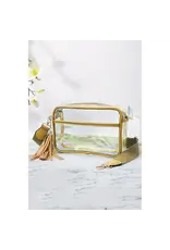 Hana/Faire Clear Pu Cross Body Camera Bag - Gold